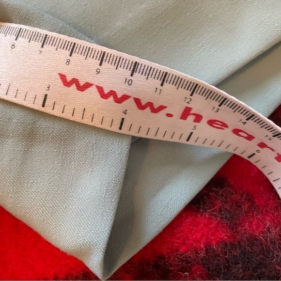 H&M Pleat Detailed Shorts Size 12 Blue/Green/Gray Color - Picture 5 of 10